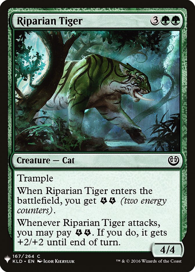 Riparian Tiger [Mystery Booster] | RetroPlay Games