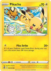 Pikachu (049/195) [Sword & Shield: Silver Tempest] | RetroPlay Games