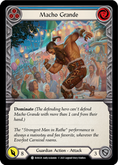 Macho Grande (Blue) [EVR029] (Everfest)  1st Edition Rainbow Foil | RetroPlay Games