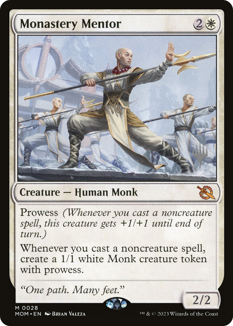 Monastery Mentor (Promo Pack) [March of the Machine Promos] | RetroPlay Games