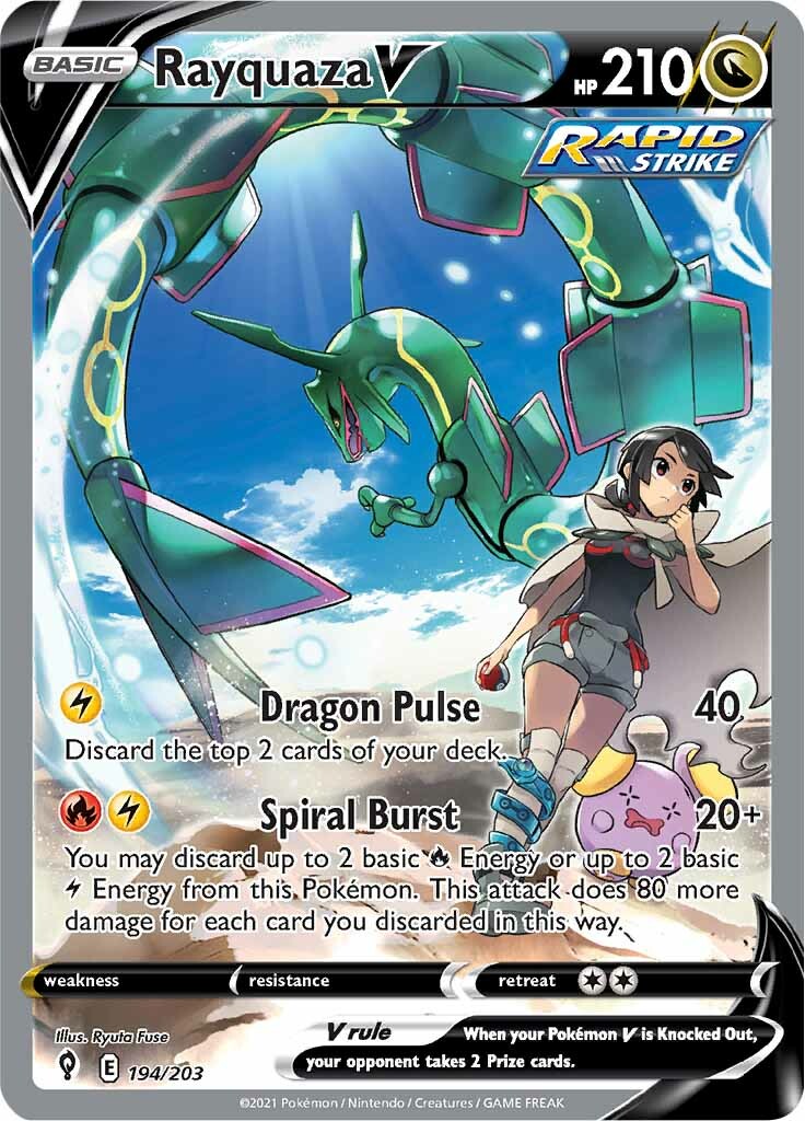 Rayquaza V (194/203) [Sword & Shield: Evolving Skies] | RetroPlay Games