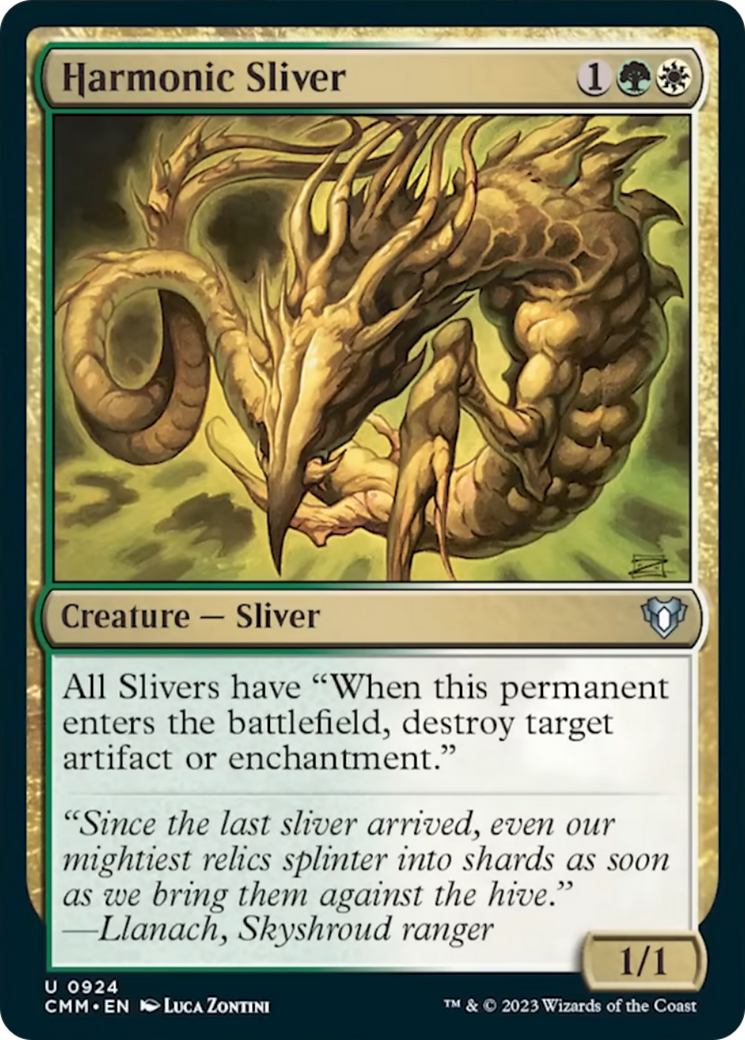 Harmonic Sliver [Commander Masters] | RetroPlay Games