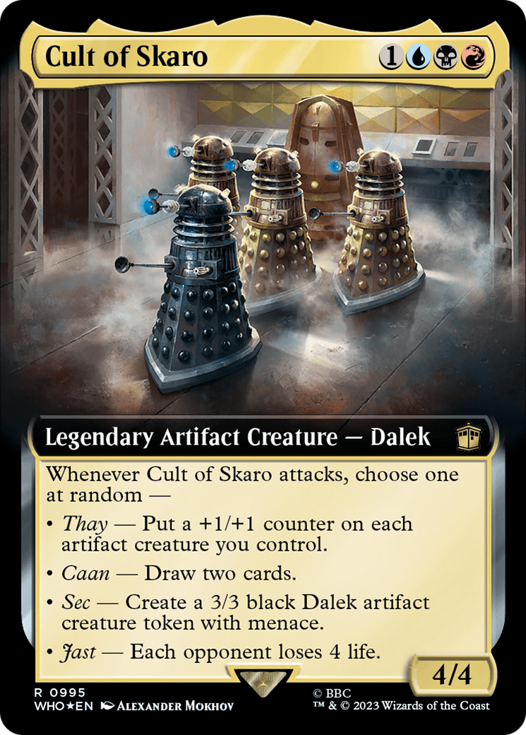 Cult of Skaro (Extended Art) (Surge Foil) [Doctor Who] | RetroPlay Games