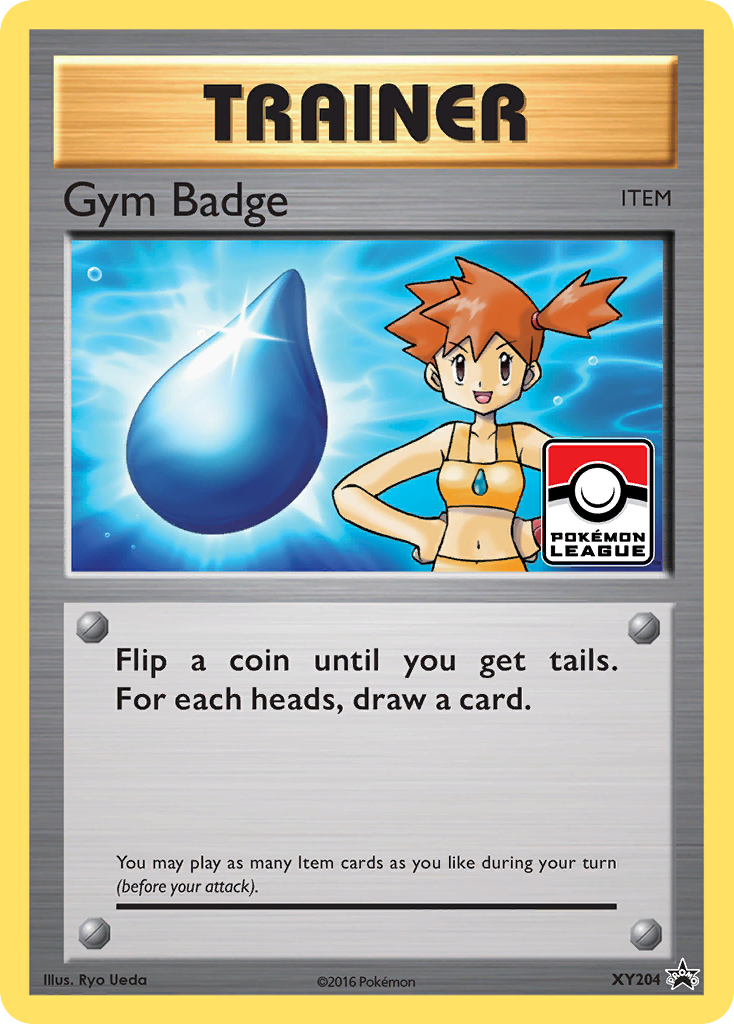 Gym Badge (XY204) (Misty) [XY: Black Star Promos] | RetroPlay Games