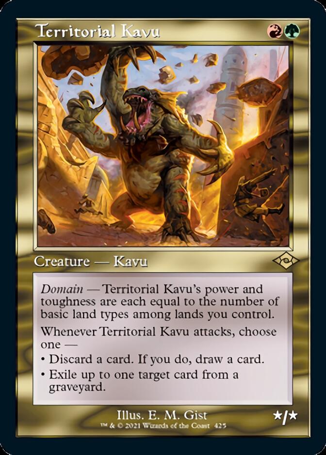 Territorial Kavu (Retro Foil Etched) [Modern Horizons 2] | RetroPlay Games