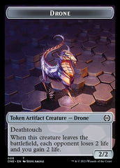 Drone Token [Phyrexia: All Will Be One Tokens] | RetroPlay Games