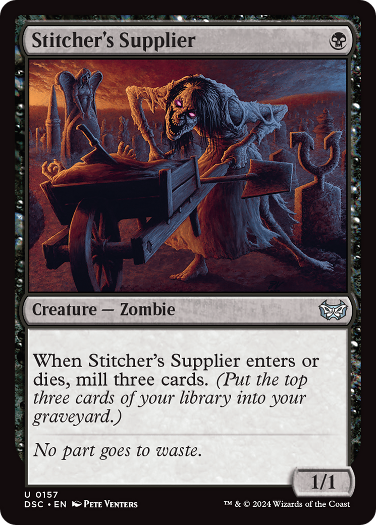 Stitcher's Supplier [Duskmourn: House of Horror Commander] | RetroPlay Games