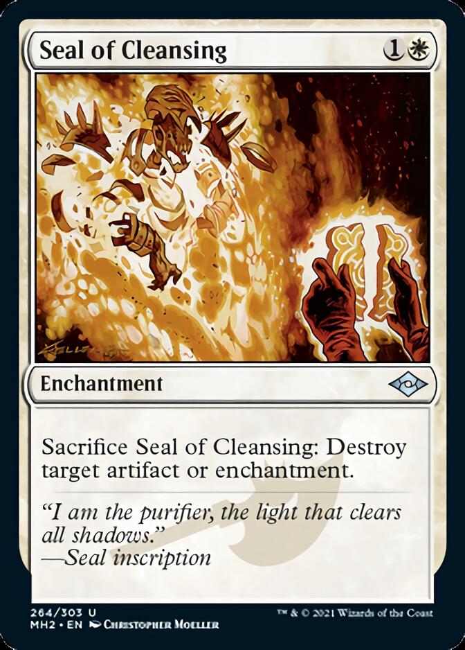 Seal of Cleansing (Foil Etched) [Modern Horizons 2] | RetroPlay Games