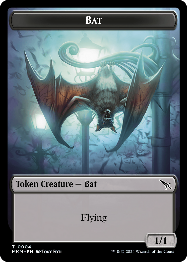 Bat Token [Murders at Karlov Manor Tokens] | RetroPlay Games