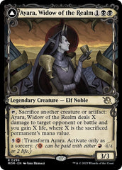 Ayara, Widow of the Realm // Ayara, Furnace Queen (Showcase Planar Booster Fun) [March of the Machine] | RetroPlay Games