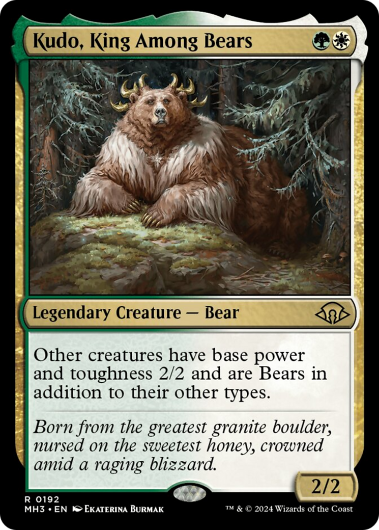 Kudo, King Among Bears [Modern Horizons 3] | RetroPlay Games