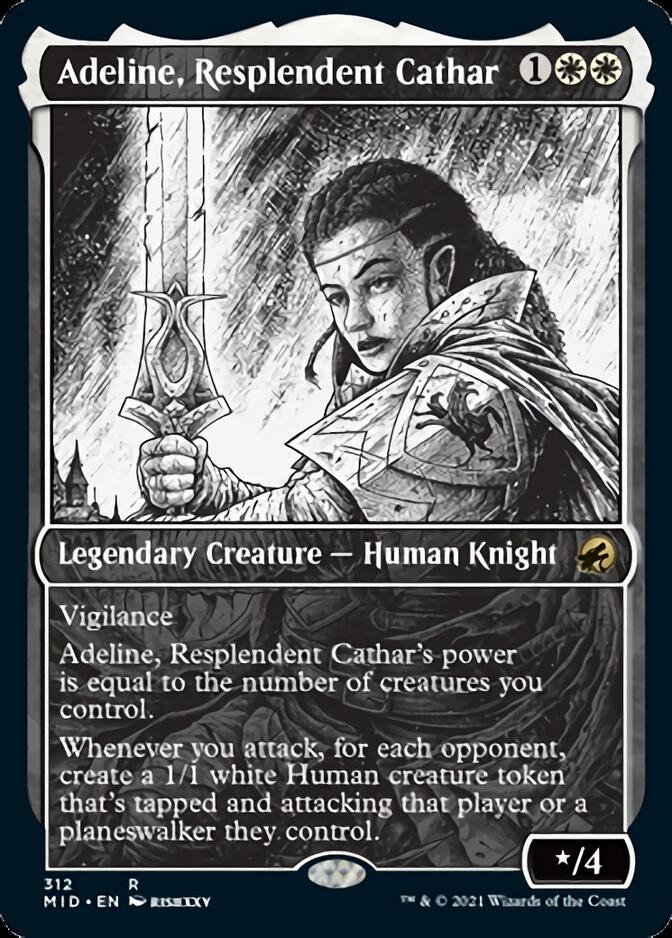 Adeline, Resplendent Cathar (Showcase Eternal Night) [Innistrad: Midnight Hunt] | RetroPlay Games