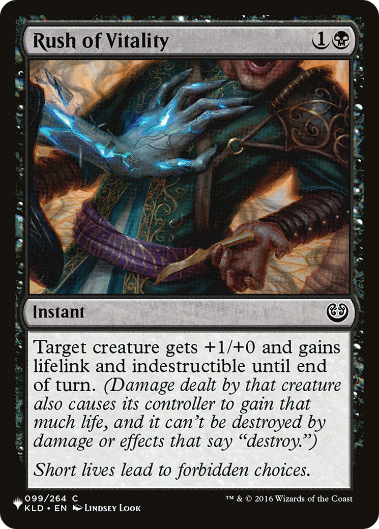 Rush of Vitality [The List] | RetroPlay Games