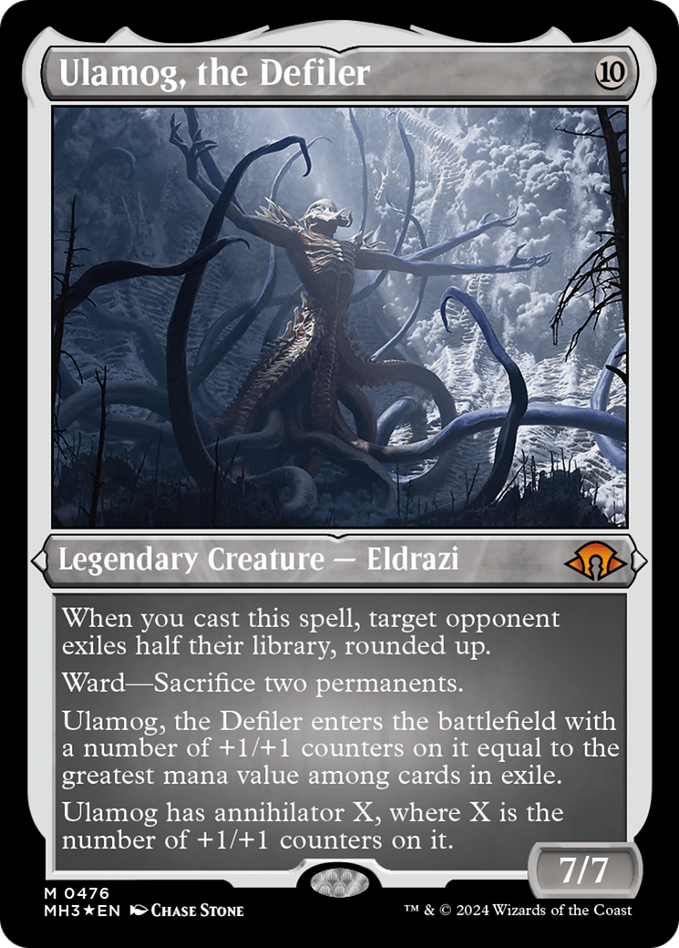 Ulamog, the Defiler (Foil Etched) [Modern Horizons 3] | RetroPlay Games