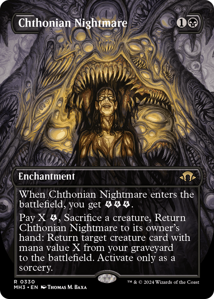 Chthonian Nightmare (Borderless) [Modern Horizons 3] | RetroPlay Games