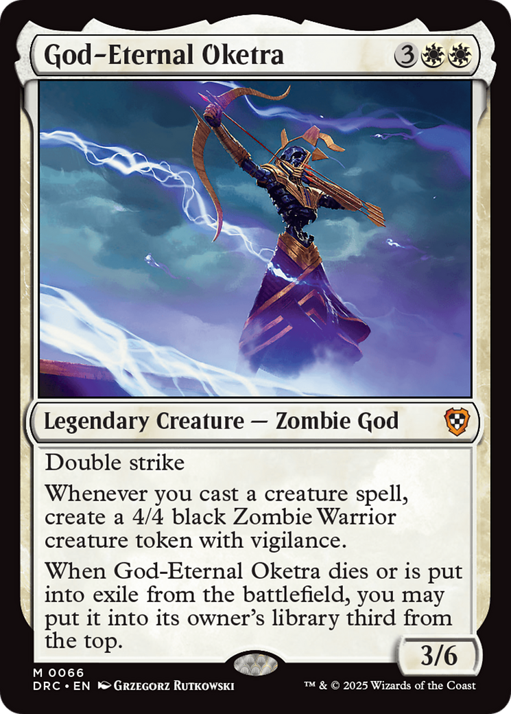 God-Eternal Oketra [Aetherdrift Commander] | RetroPlay Games