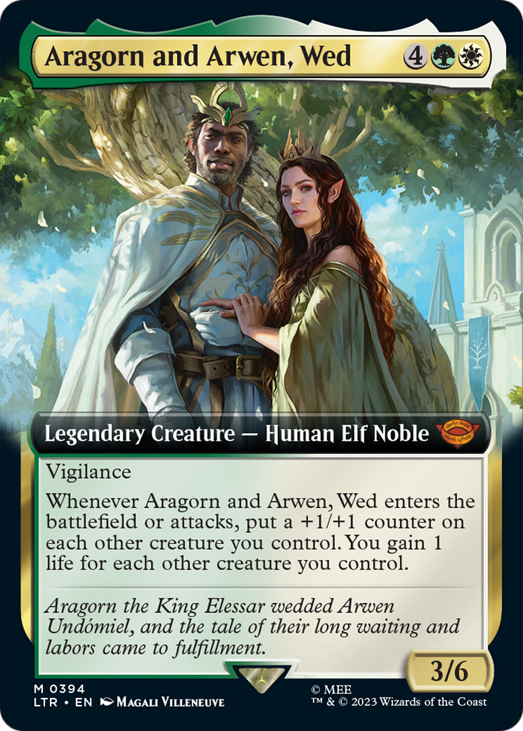 Aragorn and Arwen, Wed (Extended Art) [The Lord of the Rings: Tales of Middle-Earth] | RetroPlay Games