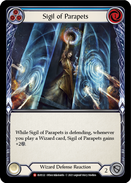 Sigil of Parapets [EVR122] (Everfest)  1st Edition Rainbow Foil | RetroPlay Games