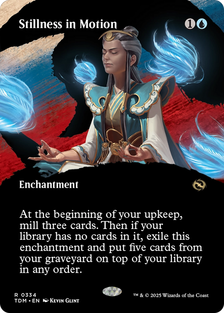 Stillness in Motion (Borderless) [Tarkir: Dragonstorm] | RetroPlay Games