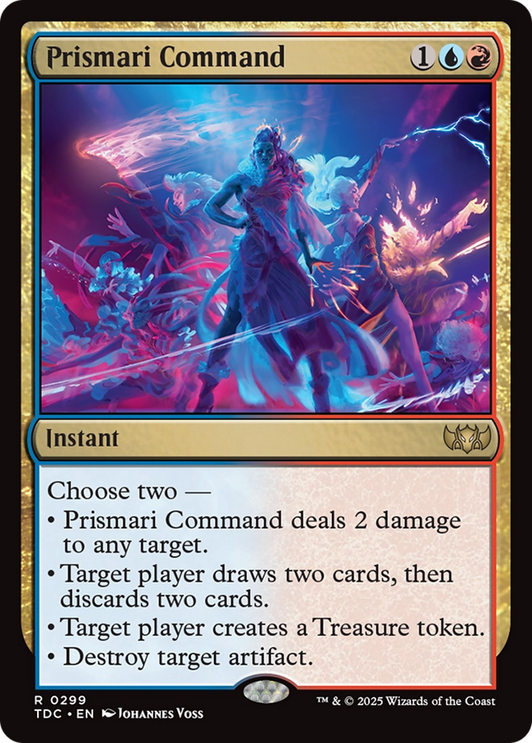 Prismari Command [Tarkir: Dragonstorm Commander] | RetroPlay Games