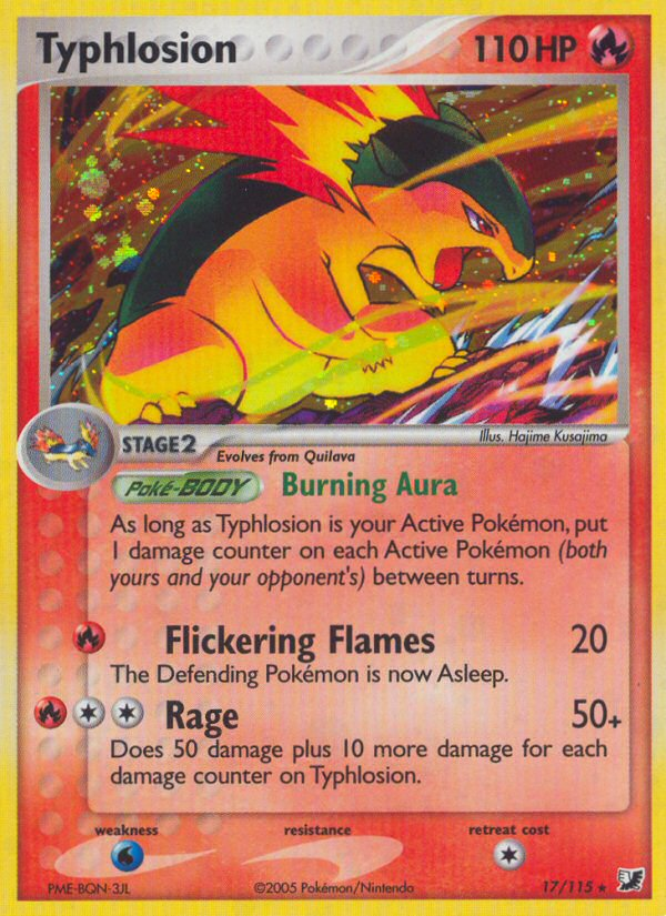 Typhlosion (17/115) [EX: Unseen Forces] | RetroPlay Games