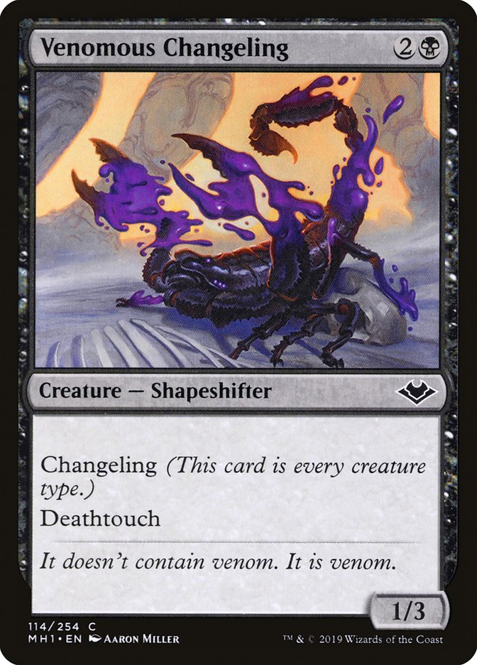 Venomous Changeling [Modern Horizons] | RetroPlay Games