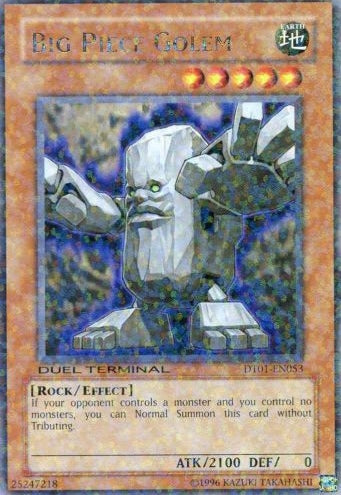 Big Piece Golem [DT01-EN053] Rare | RetroPlay Games