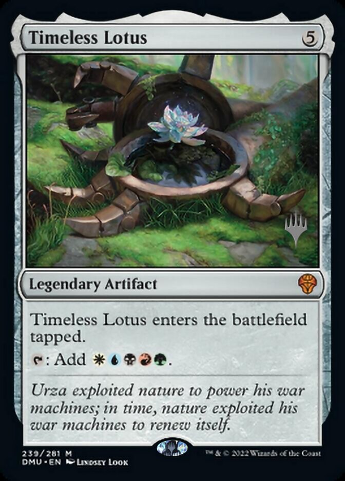 Timeless Lotus (Promo Pack) [Dominaria United Promos] | RetroPlay Games