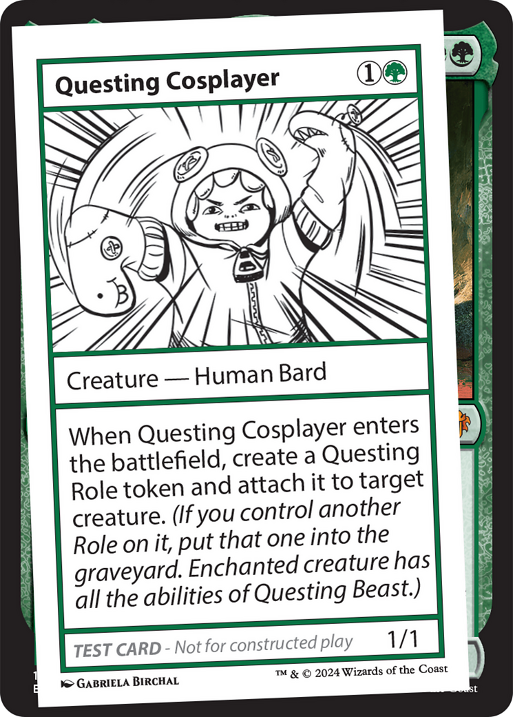 Questing Cosplayer [Mystery Booster 2 Playtest Cards] | RetroPlay Games