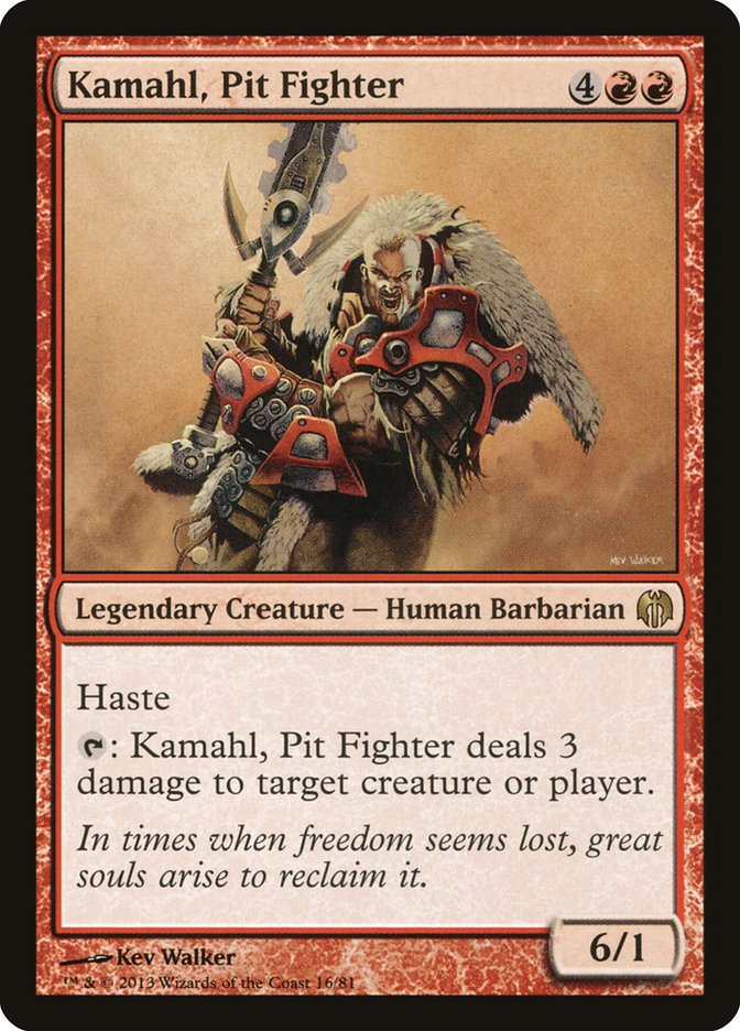 Kamahl, Pit Fighter [Duel Decks: Heroes vs. Monsters] | RetroPlay Games