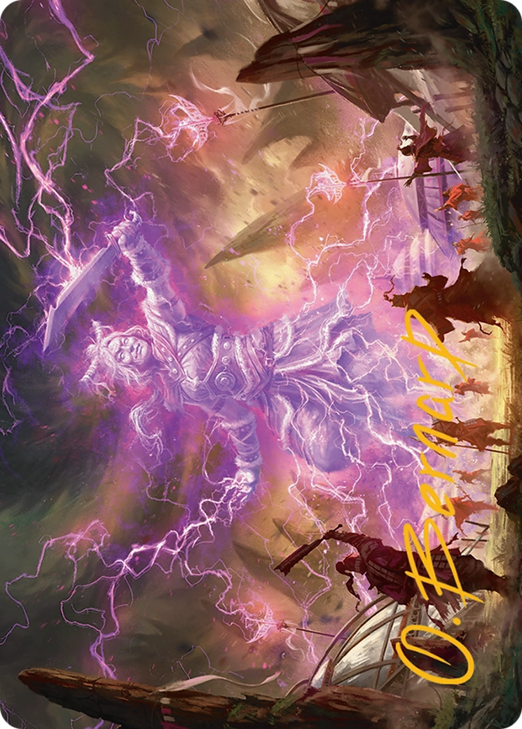 Smile at Death Art Card (4/54) [Tarkir: Dragonstorm Art Series] | RetroPlay Games