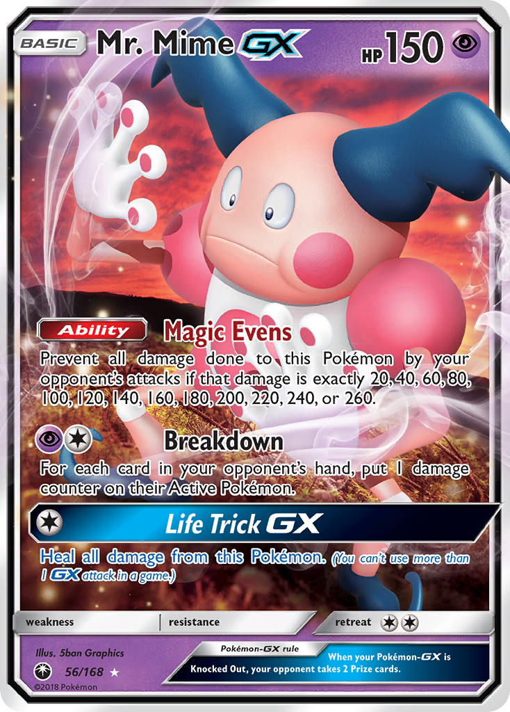 Mr. Mime GX (56/168) [Sun & Moon: Celestial Storm] | RetroPlay Games
