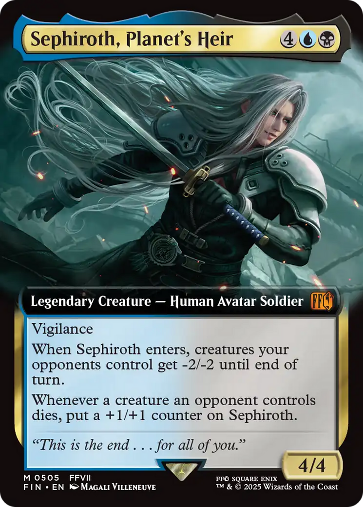 Sephiroth, Planet's Heir (Extended Art) [FINAL FANTASY] | RetroPlay Games