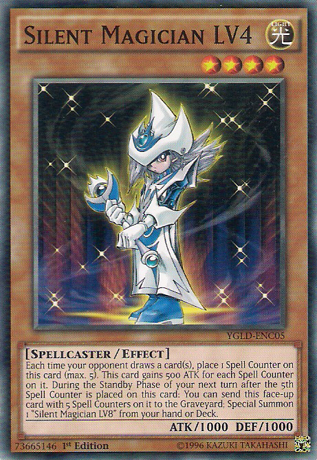 Silent Magician LV4 [YGLD-ENC05] Common | RetroPlay Games