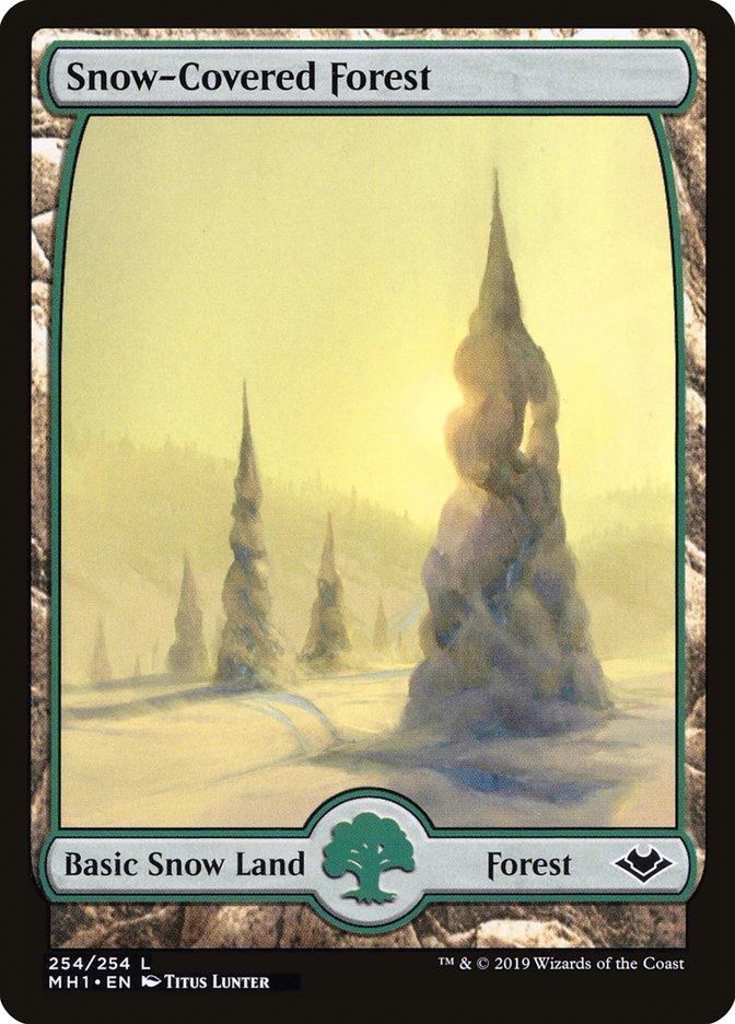 Snow-Covered Forest [Modern Horizons] | RetroPlay Games