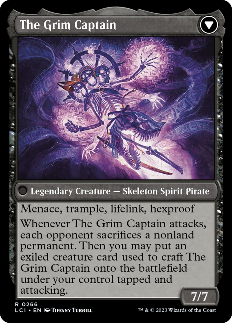 Throne of the Grim Captain // The Grim Captain [The Lost Caverns of Ixalan] | RetroPlay Games