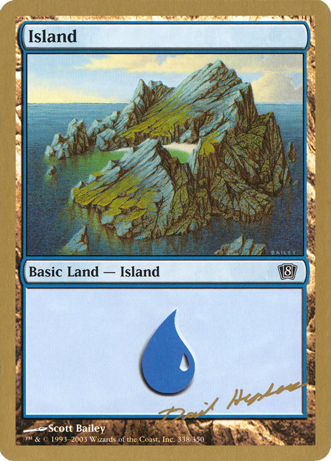 Island (dh338) (Dave Humpherys) [World Championship Decks 2003] | RetroPlay Games