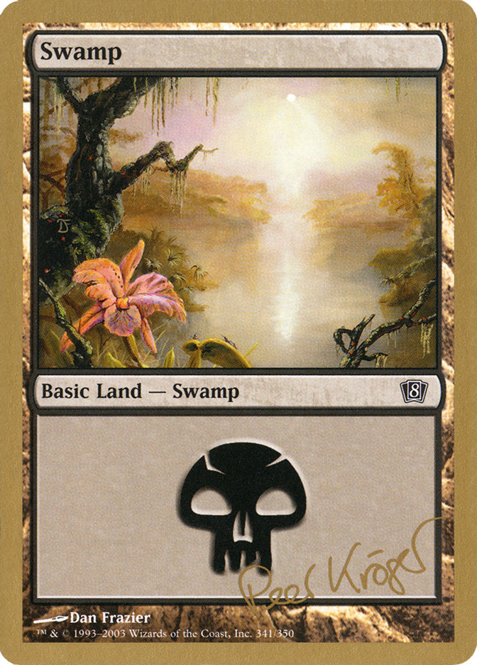 Swamp (pk341) (Peer Kroger) [World Championship Decks 2003] | RetroPlay Games