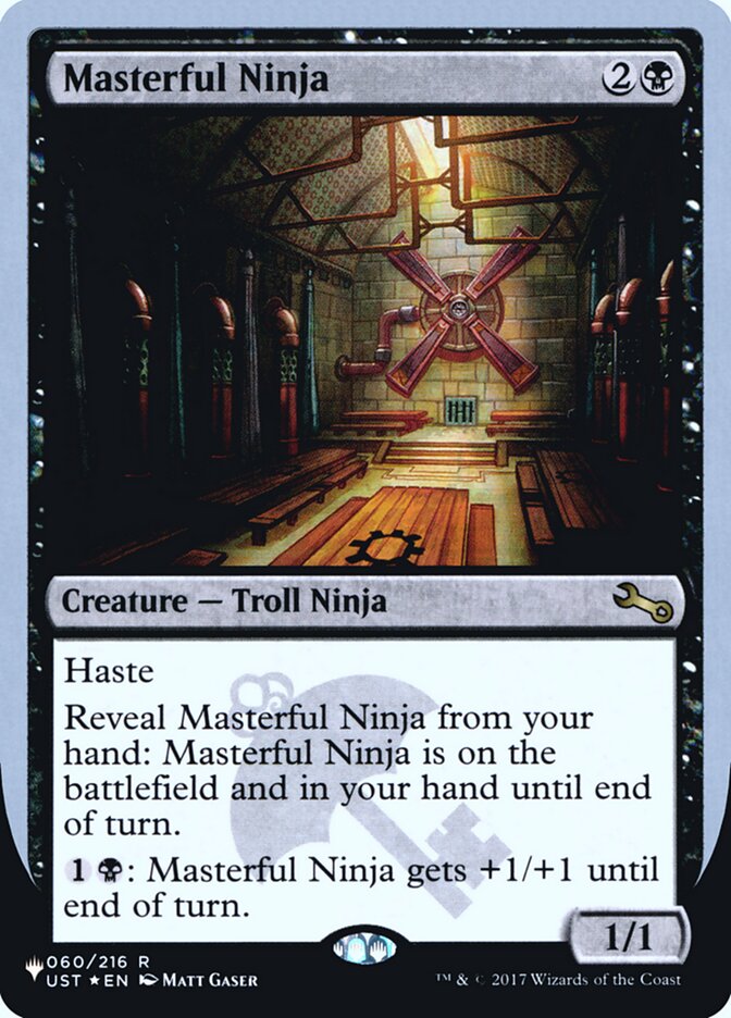 Masterful Ninja (Unfinity Foil Edition) [The List] | RetroPlay Games