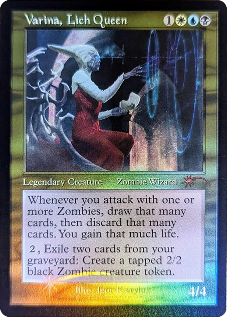 Varina, Lich Queen (Retro Frame) [Secret Lair Drop Series] | RetroPlay Games