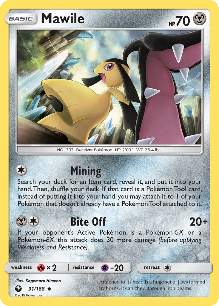 Mawile (91/168) [Sun & Moon: Celestial Storm] | RetroPlay Games