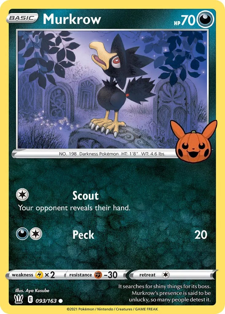 Murkrow (093/163) [Trick or Trade] | RetroPlay Games