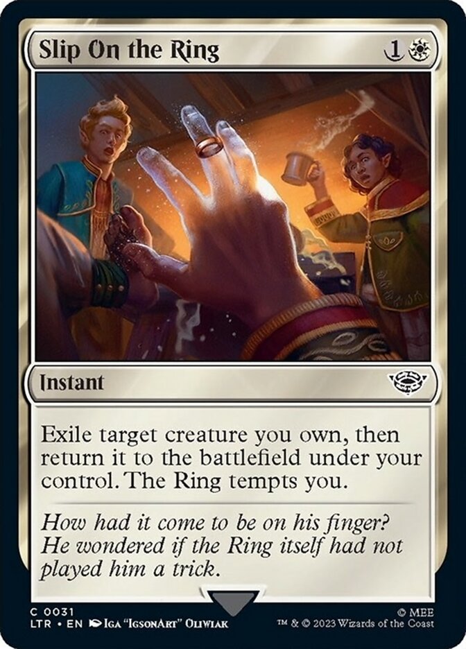 Slip on the Ring [The Lord of the Rings: Tales of Middle-Earth] | RetroPlay Games