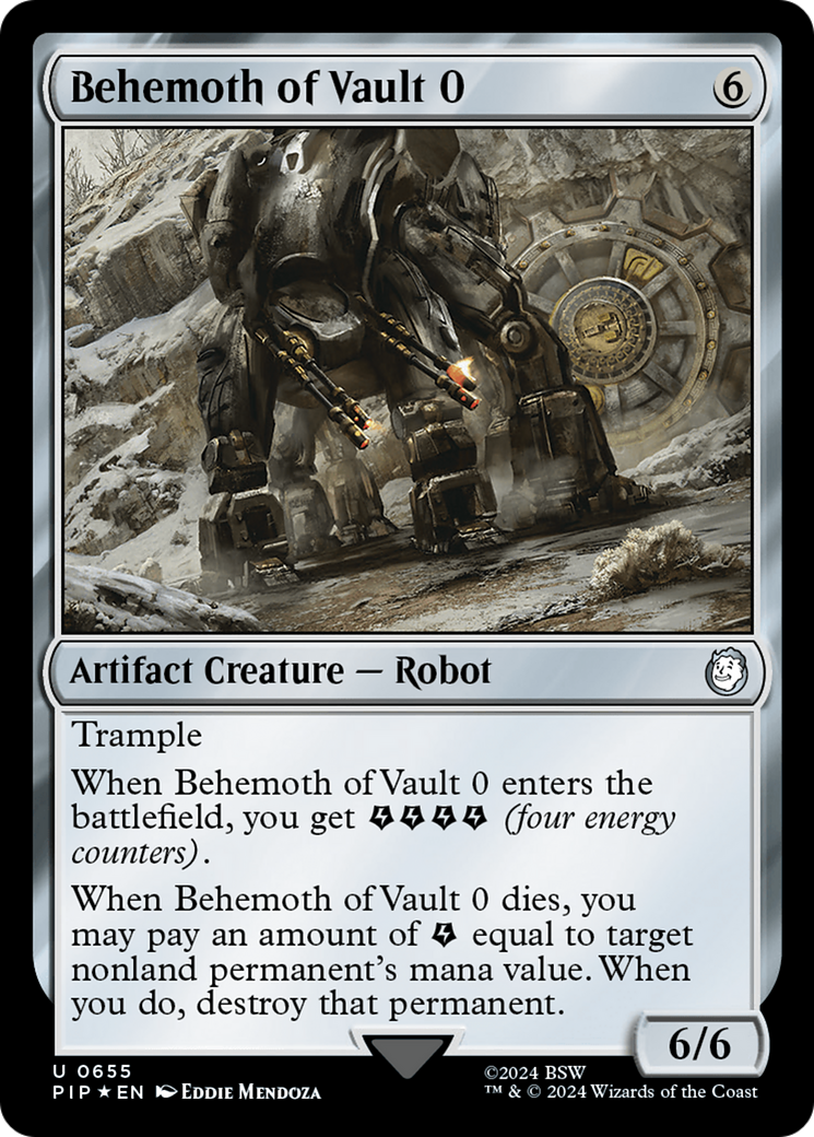 Behemoth of Vault 0 (Surge Foil) [Fallout] | RetroPlay Games