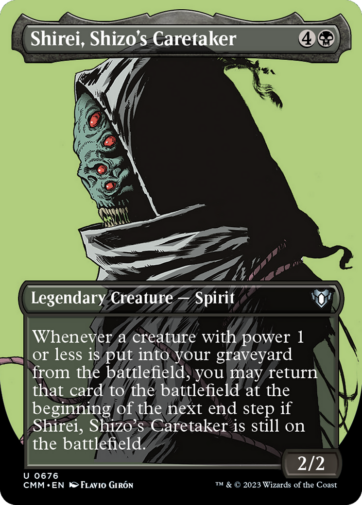 Shirei, Shizo's Caretaker (Borderless Profile) [Commander Masters] | RetroPlay Games