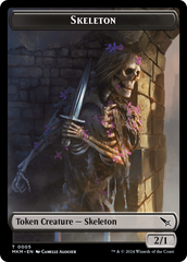 Detective // Skeleton Double-Sided Token [Murders at Karlov Manor Tokens] | RetroPlay Games