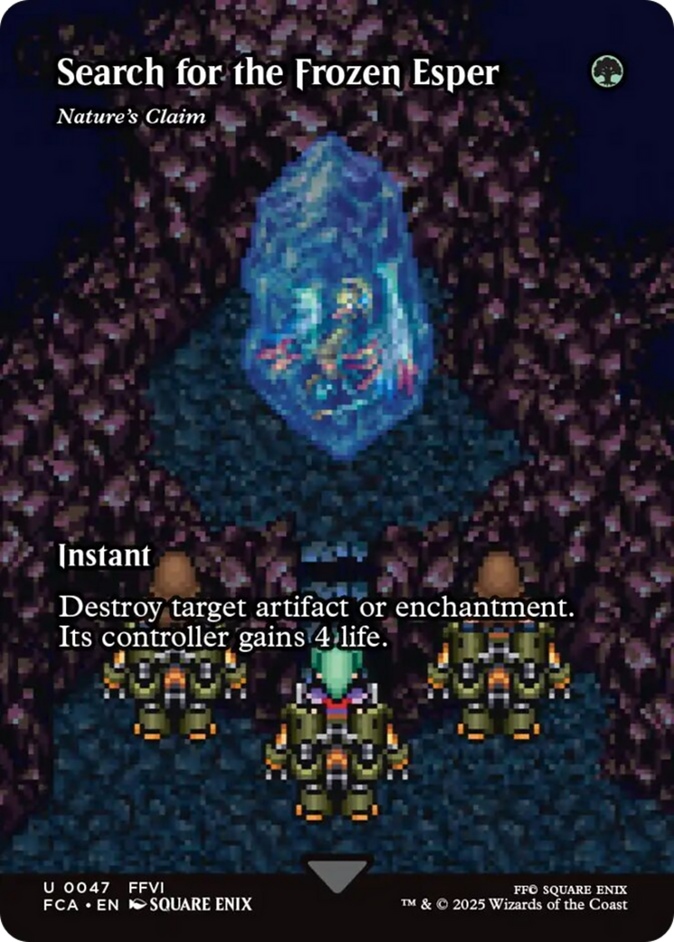 Search for the Frozen Esper - Nature's Claim (Showcase) [FINAL FANTASY : Through the Ages] | RetroPlay Games
