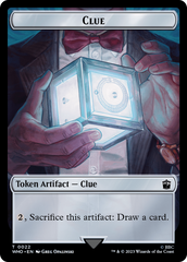 Copy // Clue (0022) Double-Sided Token [Doctor Who Tokens] | RetroPlay Games