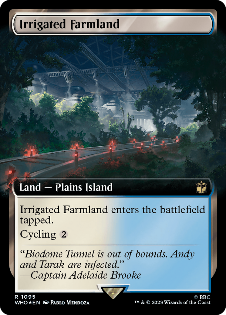 Irrigated Farmland (Extended Art) (Surge Foil) [Doctor Who] | RetroPlay Games