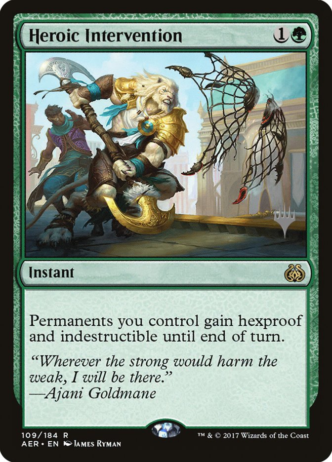 Heroic Intervention (Promo Pack) [Aether Revolt Promos] | RetroPlay Games